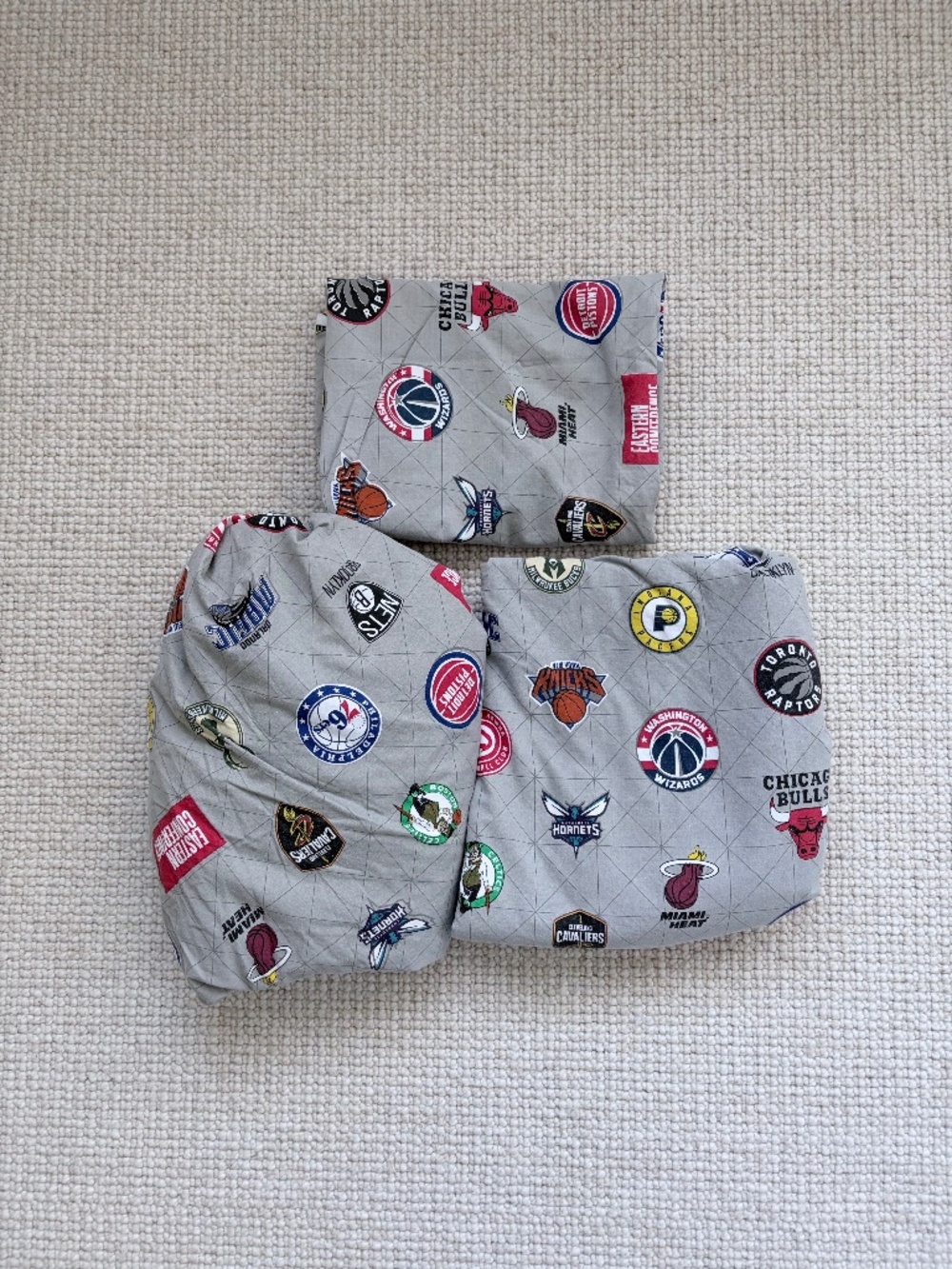 Pottery Barn Kids NBA Twin Sheet Set